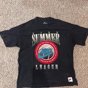 Nike Black and Blue Summer League Tee